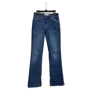 ZARA Jeans Blue Denim Boot Cut Straight Capsule Everyday Casual Size Women's 2